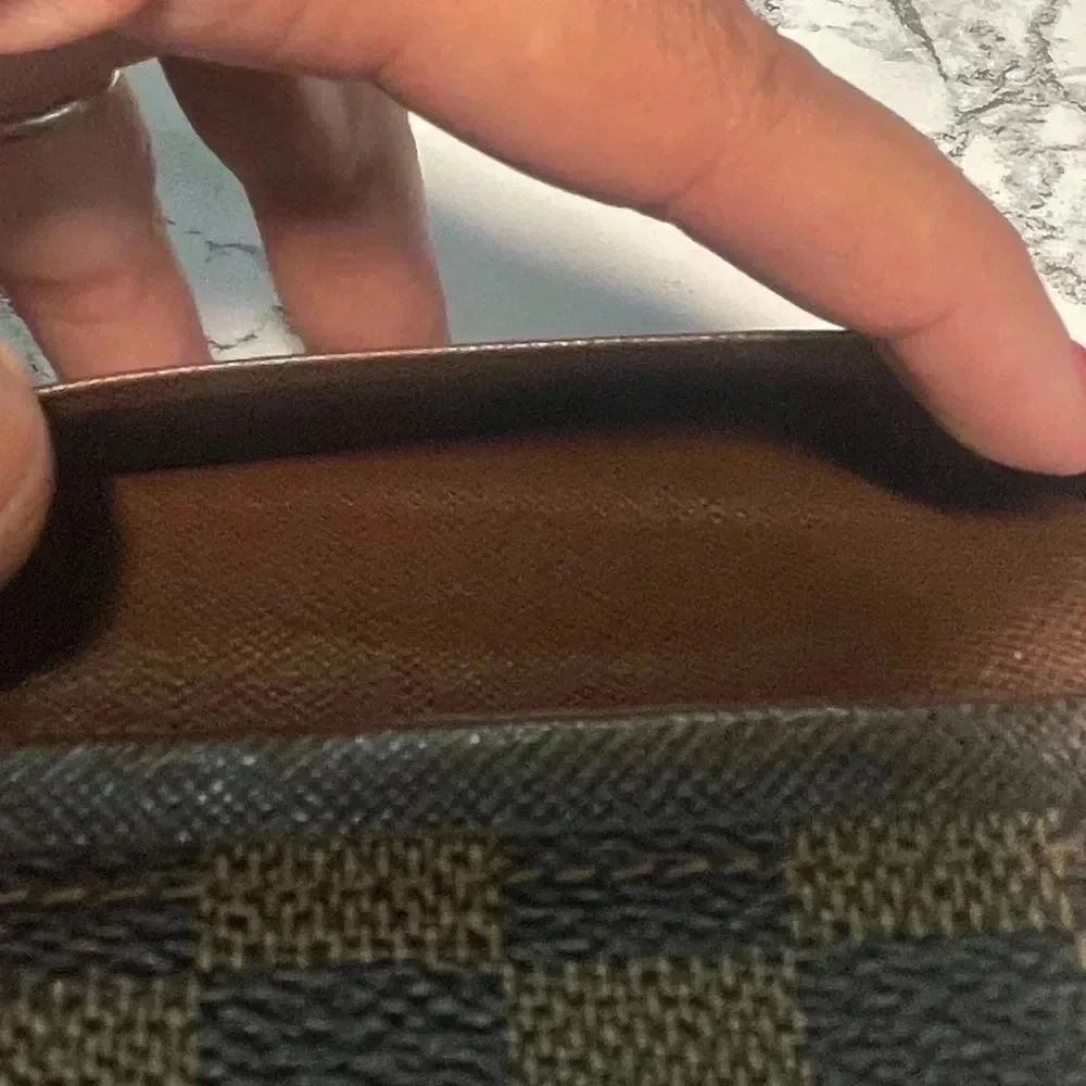 #191 Louis Vuitton Tresor Damier Ebene Bifold Wallet